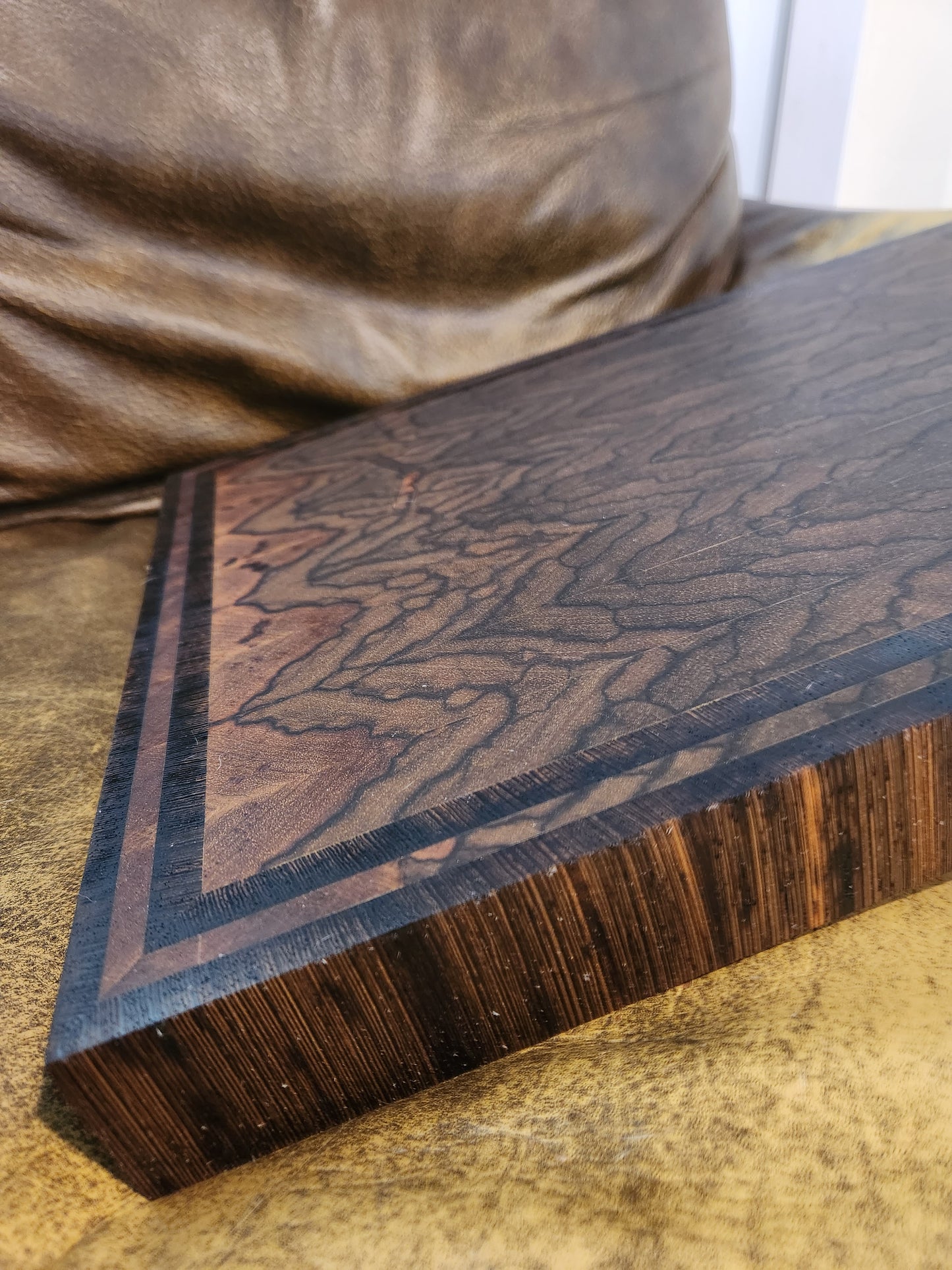 Dragonwood and Wenge Cutting Board: Where Artistry Meets Functionality