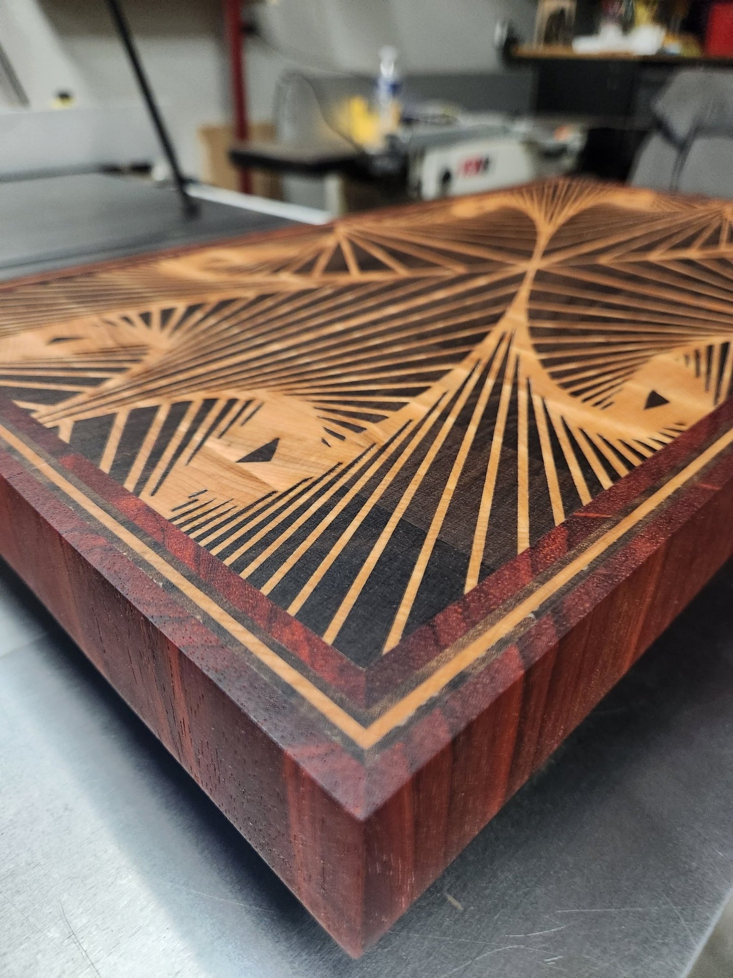 Geometric Cutting Board - Sylvestrian Designs LLC