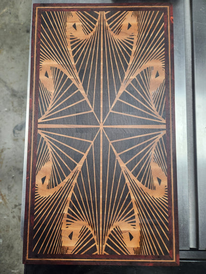 Geometric Cutting Board - Sylvestrian Designs LLC