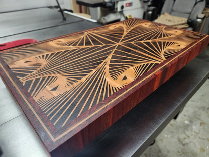 Geometric Cutting Board - Sylvestrian Designs LLC