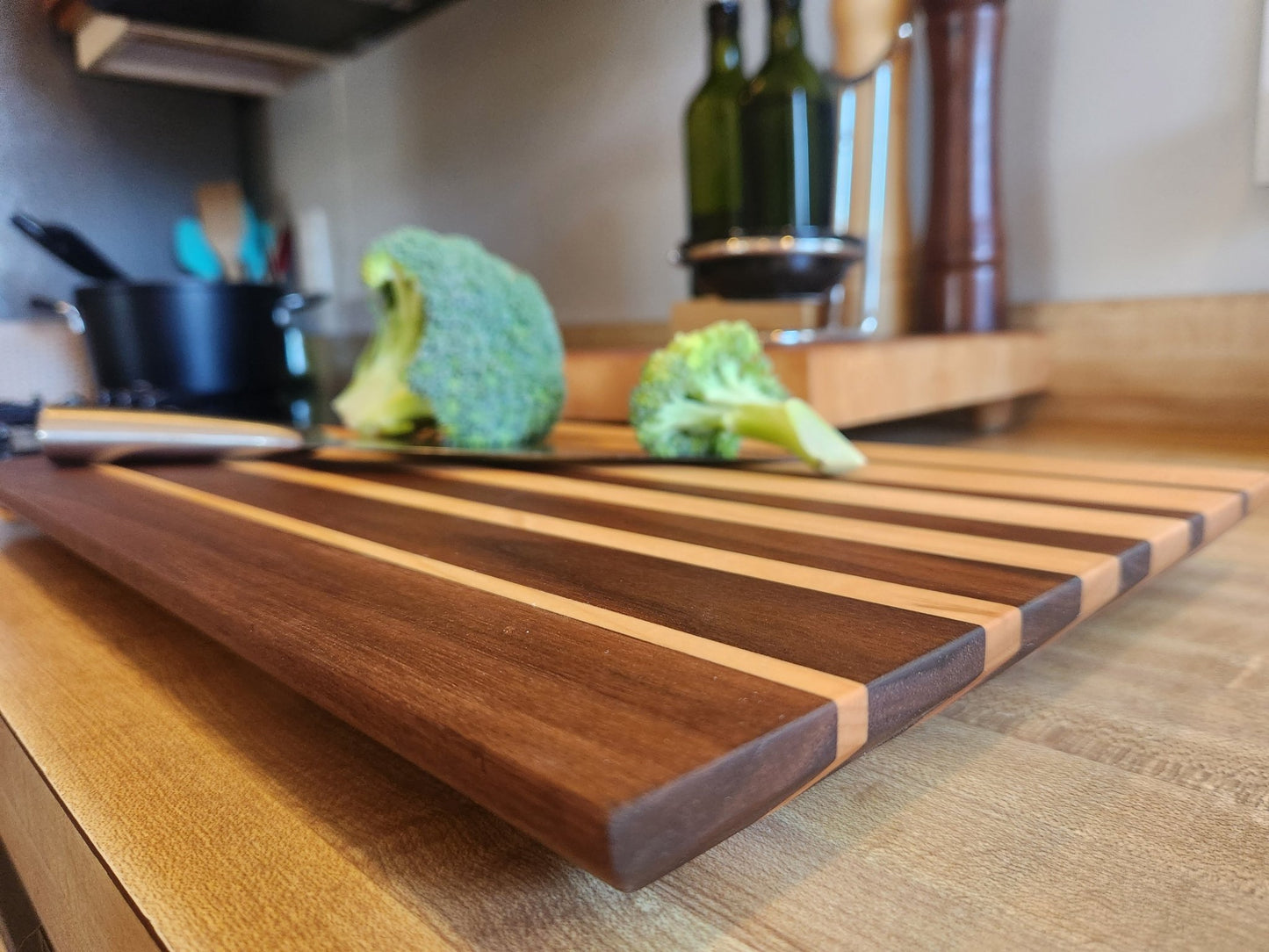 Lines and Angles Cutting Board - Sylvestrian Designs LLC